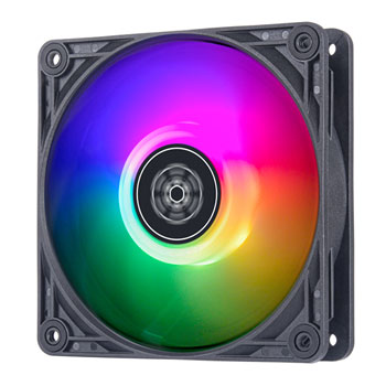 Image of Silverstone Vista Performance PWM Lüfter ARGB - 120 mm Schwarz