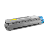 PrintMate OKI 46507505, remanufactured toner, Yellow 6000p