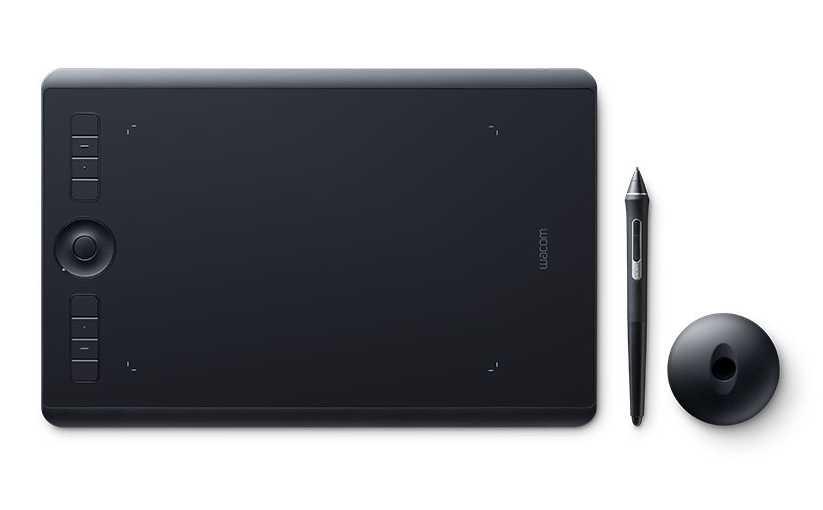 Image of Wacom Intuos Pro graphic tablet Black 5080 lpi 224 x 148 mm...