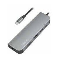 Image of LogiLink UA0343 notebook dock/port replicator USB 3.2 Gen 1 (3.1...