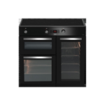 Beko 90cm Electric Induction Range Cooker - Black