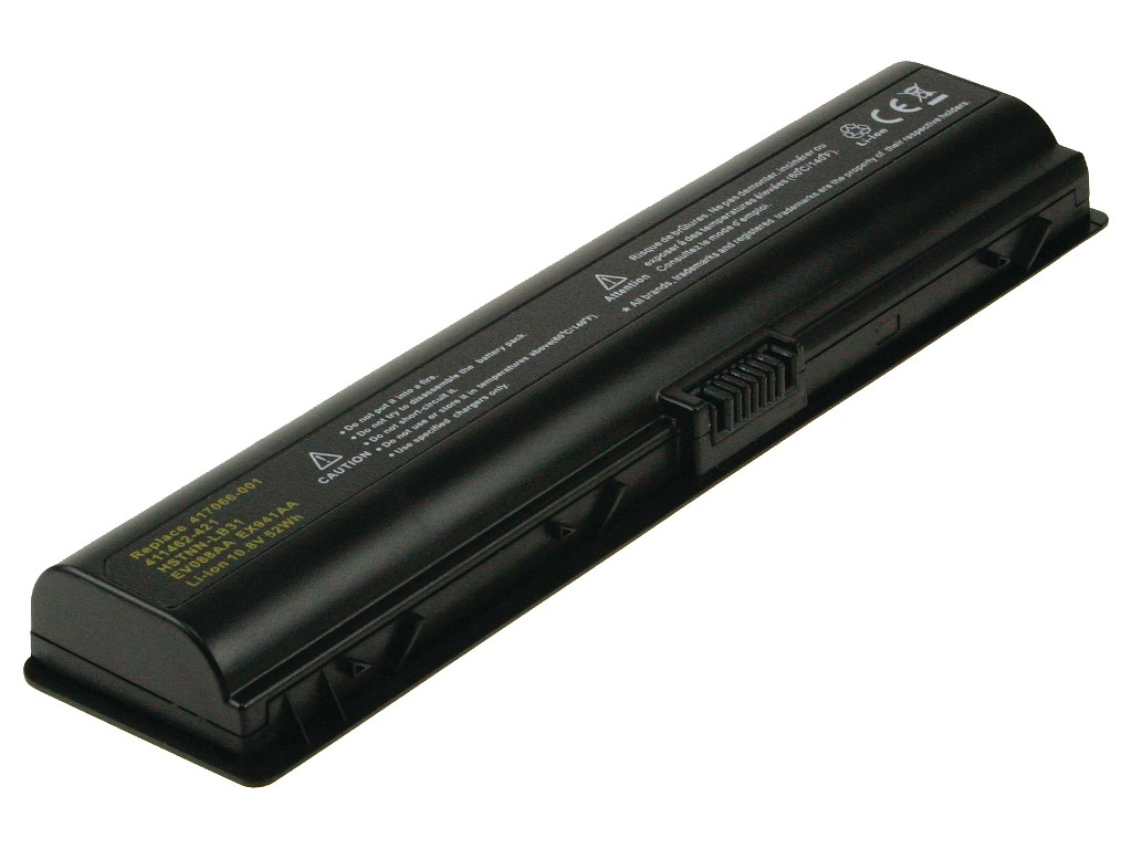 Image of 2-Power 10.8v, 6 cell, 50Wh Laptop Battery - replaces HSTNN-IB31