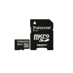 Transcend 4 GB microSDHC 4GB MicroSDHC Class 4 memory card
