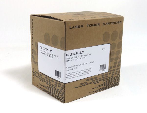 Image of DATA DIRECT Lexmark XC2130 XC2132 Cyan Remanufactured 3K