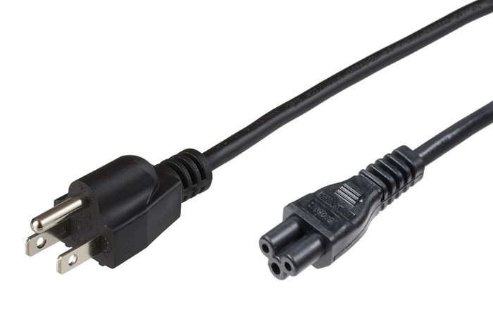 Image of Microconnect PE110805 power cable Black 0.5 m Power plug type B C5...