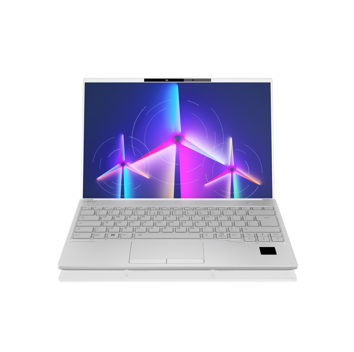 Fujitsu LIFEBOOK U9413 Laptop 35.6 cm (14") Touchscreen WUXGA Intel® Core™ i5 i5-1335U 16 GB LPDDR5-SDRAM 512 GB SSD Wi-Fi 6E (802.11ax) Windows 11 Pro Silver, White