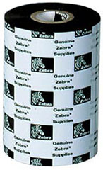 Image of Zebra 5555 Enhanced Wax/Resin, 110mm printer ribbon