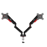 Siig CE-MT3Y11-S1 monitor mount / stand 32" Black, Red Desk