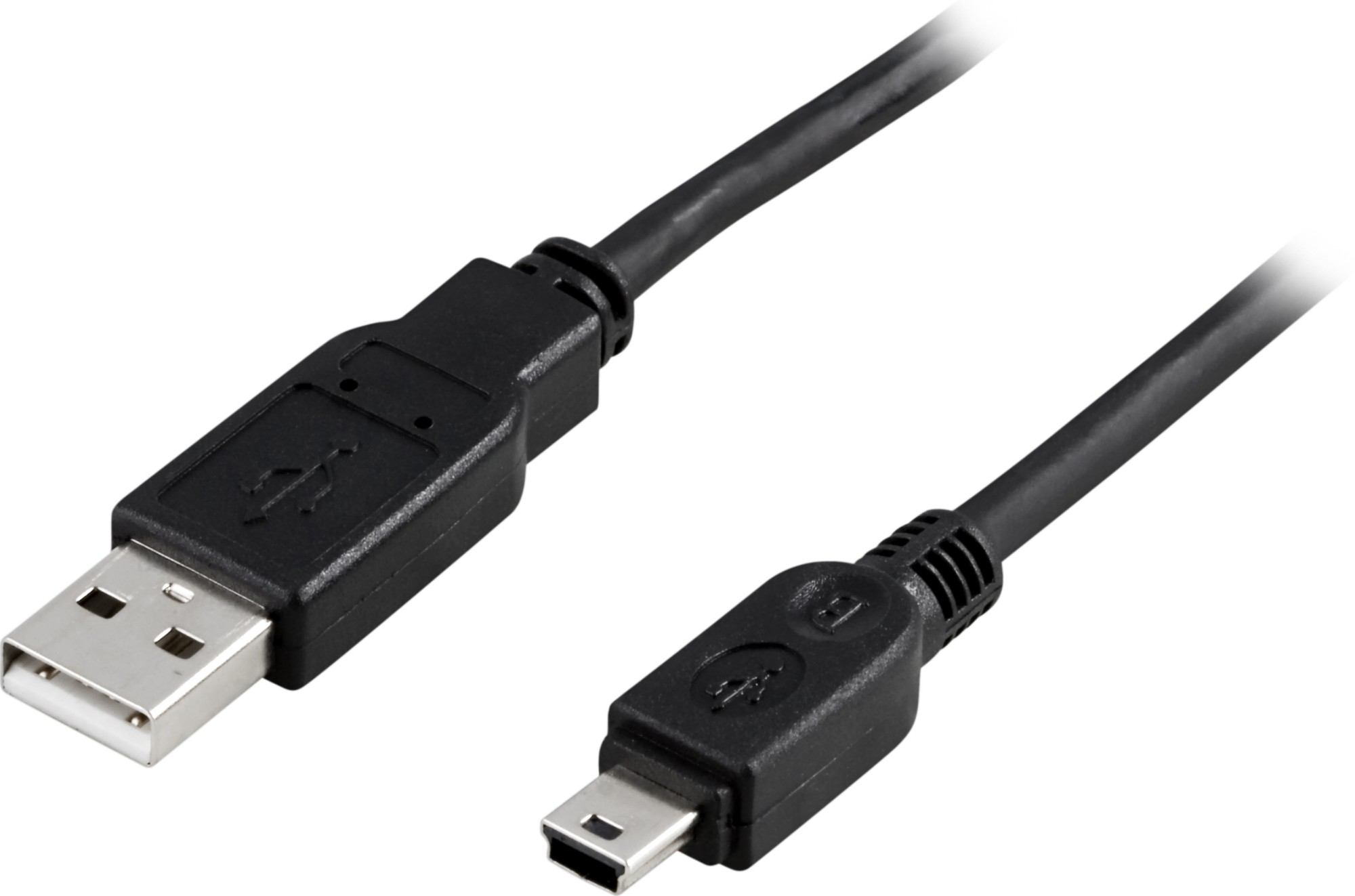 EU Product - USB 2.0 Cable Type A ha - Type Mini B ha, 2m - Black thumbnail