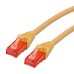 ROLINE Cat6 1.5m networking cable Yellow U/UTP (UTP)