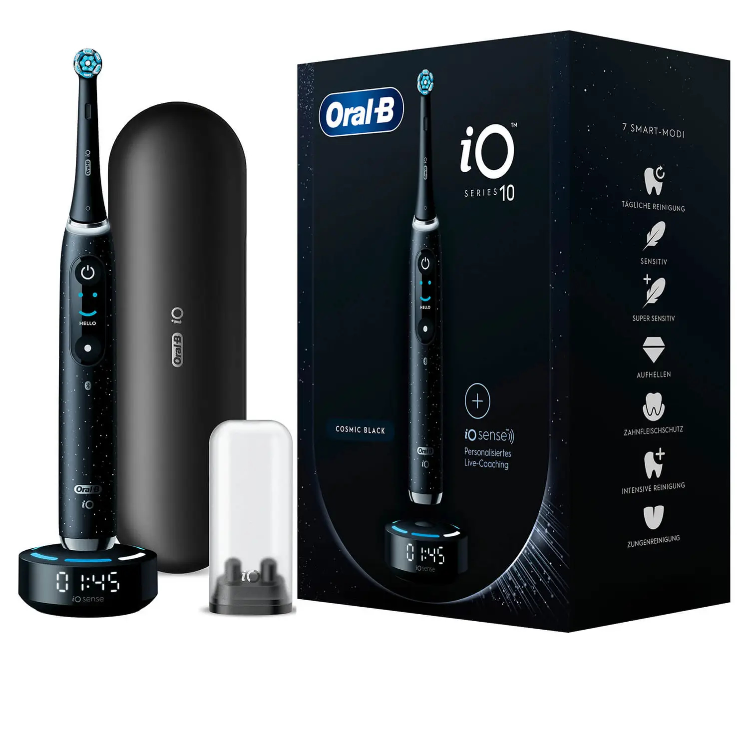 Image of Oral-B iO Series 10 - Adult - Rotating-oscillating toothbrush -...