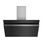 Siemens LC91KWP60 cooker hood 950 m³/h Wall-mounted Black, Stainless steel A+