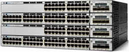 Cisco Catalyst 3750X-24P-S Managed L2/L3 Gigabit Ethernet (10/100/1000) Power over Ethernet (PoE) 1U Silver