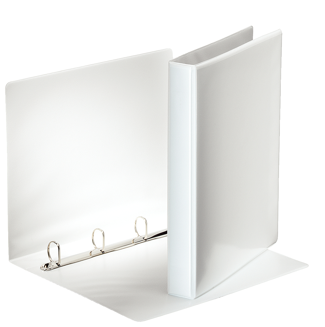 Image of Esselte FSC A4 4 DR/25 mm ring binder White