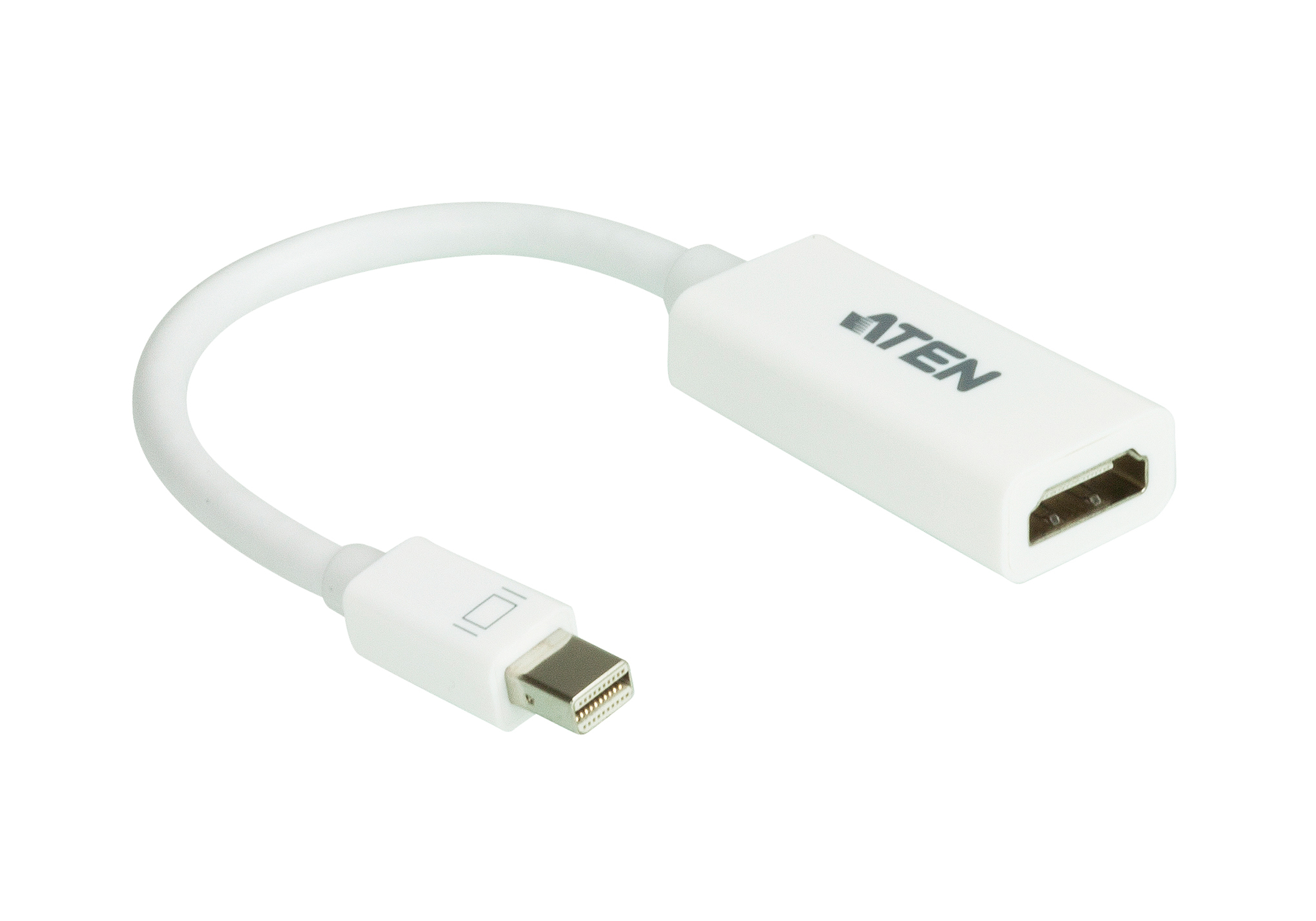 Image of ATEN VC980 video cable adapter Mini DisplayPort HDMI White