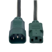 Tripp Lite P004-004-GN power cable Black 47.2" (1.2 m) C14 coupler C13 coupler