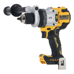 DeWALT DCD1007NT-XJ drill 2250 RPM Keyless 1.85 kg Black, Yellow