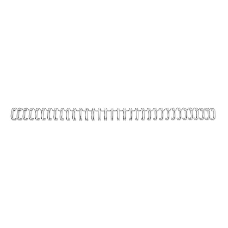 GBC MultiBind 8mm A4 70 Sheet Binding Wires Silver (Pack of 100) RG810597