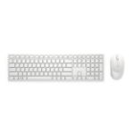 DELL KM5221W keyboard Mouse included Office RF Wireless QWERTZ Czech, Slovakian White