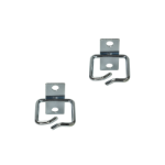 LogiLink 19" Cable management ring 40 x 40 mm, steel, 2 pcs.