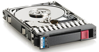 Image of Hewlett Packard Enterprise 508009-001 internal hard drive 2.5" 500...