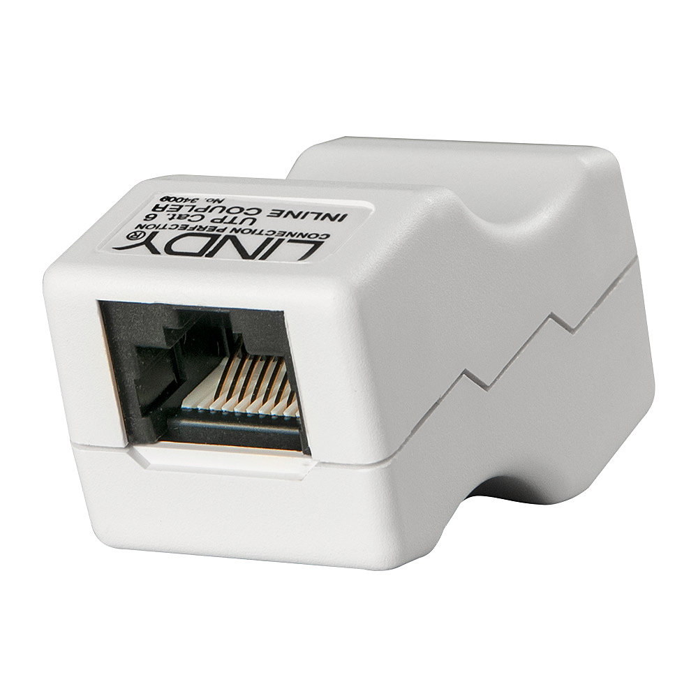 Image of Lindy RJ-45 inline coupler UTPCat.6