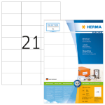 HERMA Labels Premium A4 70x42.3 mm white paper matt 2100 pcs.