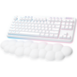 Logitech G G715 keyboard RF Wireless + Bluetooth QWERTY English White