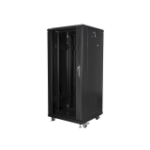 Lanberg FF01-6627-12B rack cabinet 27U Freestanding rack Black