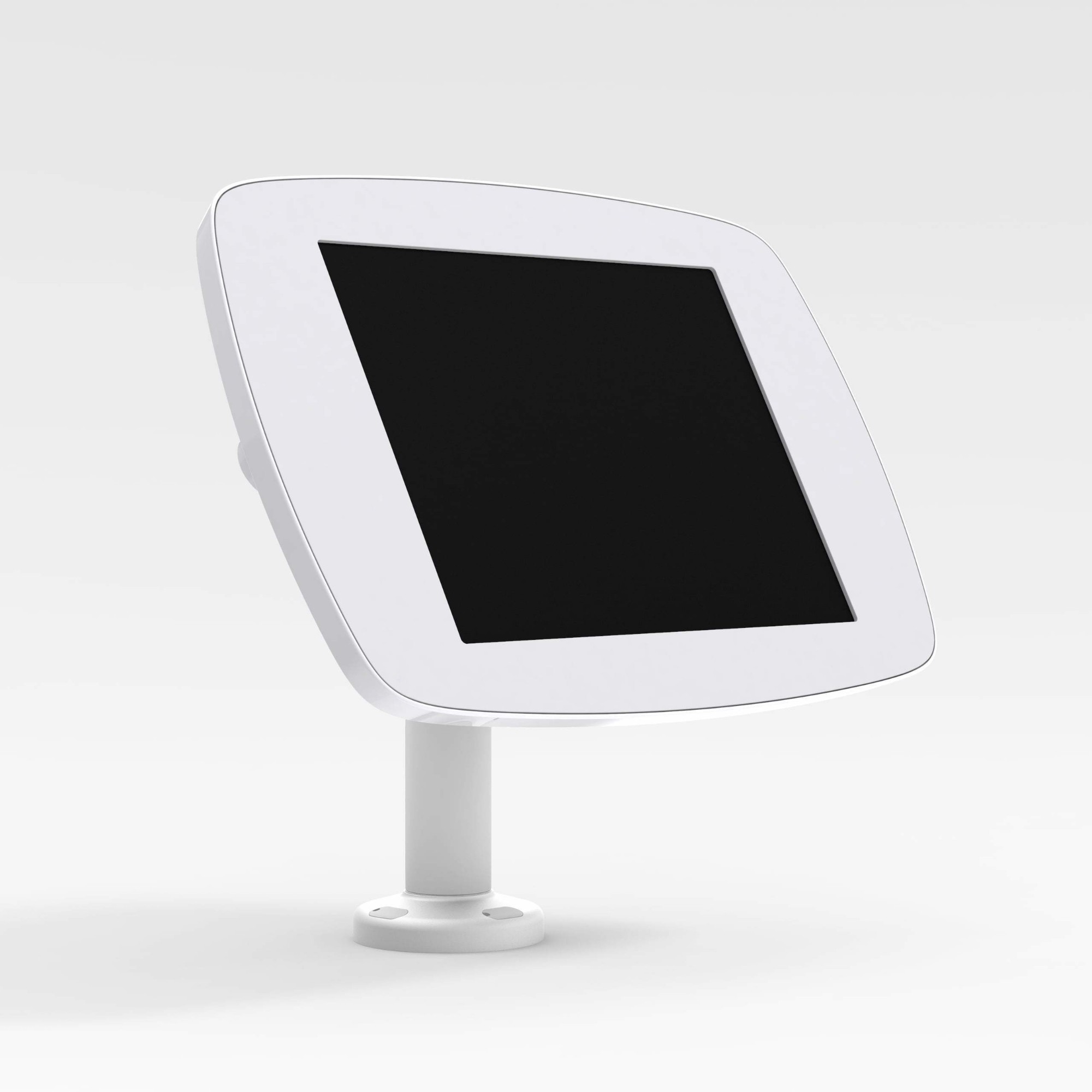 Bouncepad Swivel 60 | Apple iPad 8th Gen 10.2 (2020) | White | Exposed Front Camera and Home Button |