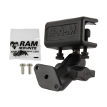 RAM Mounts RAM-B-177-LO4U montagekit Zwart Aluminium