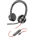 POLY Blackwire 8225 Headset Wired Head-band Office/Call center USB Type-C Black