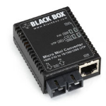 Black Box LMC4002A network media converter 1000 Mbit/s 850 nm Multi-mode