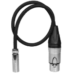 Kondor Blue KB-TA4MN-16 audio cable 4 m mini XLR (3-pin) XLR (3-pin) Black