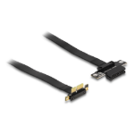 DeLOCK Riser Card PCI Express x1 male 90° angled to x1 slot with cable 30 cm