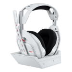 ASTRO Gaming A50 (Gen 5) Headset Draadloos Hoofdband Gamen USB Type-C / USB Type-A Bluetooth Wit