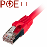 Cablenet 20m Cat6a RJ45 Red S/FTP LSOH 26AWG Snagless Booted Patch Lead