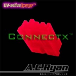 AC Ryan Connectx™ Floppy Power 4pin Female - UVRed 100x Red