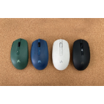 Accuratus Bio M100 Multidevice Wireless Mouse - Multidevice Dual Bluetooth 5.1 & RF 2.4GHz Wireless Full Size Biodegradable Plant Based Resin Mouse