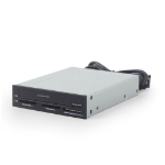 Gembird FDI2-ALLIN1-03 geheugenkaartlezer USB/SATA Intern Zwart, Grijs