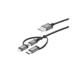 j5create JMLC11 USB cable 1 m USB A Micro-USB B Black