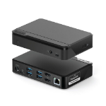ALOGIC DUTHDPR interface hub USB 3.2 Gen 1 (3.1 Gen 1) Type-C 5000 Mbit/s Black