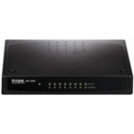 D-Link DGS-1008A Unmanaged network switch Black network switch