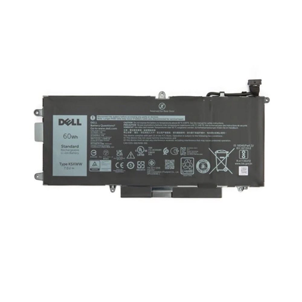 DELL Battery 4 Cell 60Whr for 7280 - OEM: DM3WC KG7VF F3YGT