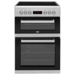 Beko 60cm Electric Cooker - Silver