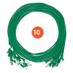 Intellinet 744560 networking cable Green 11.8" (0.3 m) Cat6 U/UTP (UTP)