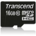 Transcend microSDXC/SDHC Class 10 16GB