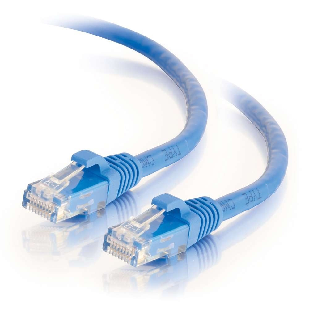 C2G 0.5m Cat6 Booted Unshielded (UTP) Network Patch Cable - Blue