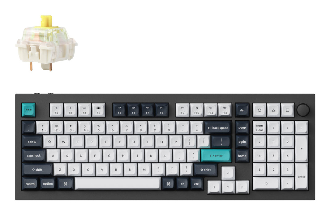 Q5 Max keyboard Universal USB + RF Wireless + Bluetooth QWERT