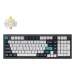 Keychron Q5 Max keyboard Universal USB + RF Wireless + Bluetooth QWERTY UK English Black, White